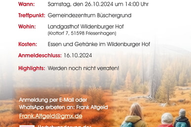 CVJM Herbstwanderung 