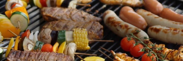 Bistro-Header Grillen